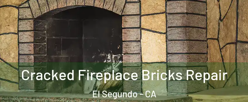 Cracked Fireplace Bricks Repair El Segundo - CA