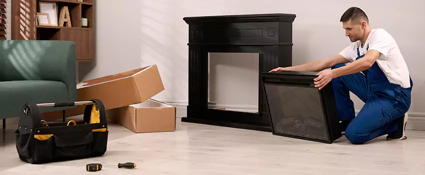 Old Rusted Metal Fireplace Repair And Replacement in El Segundo, CA